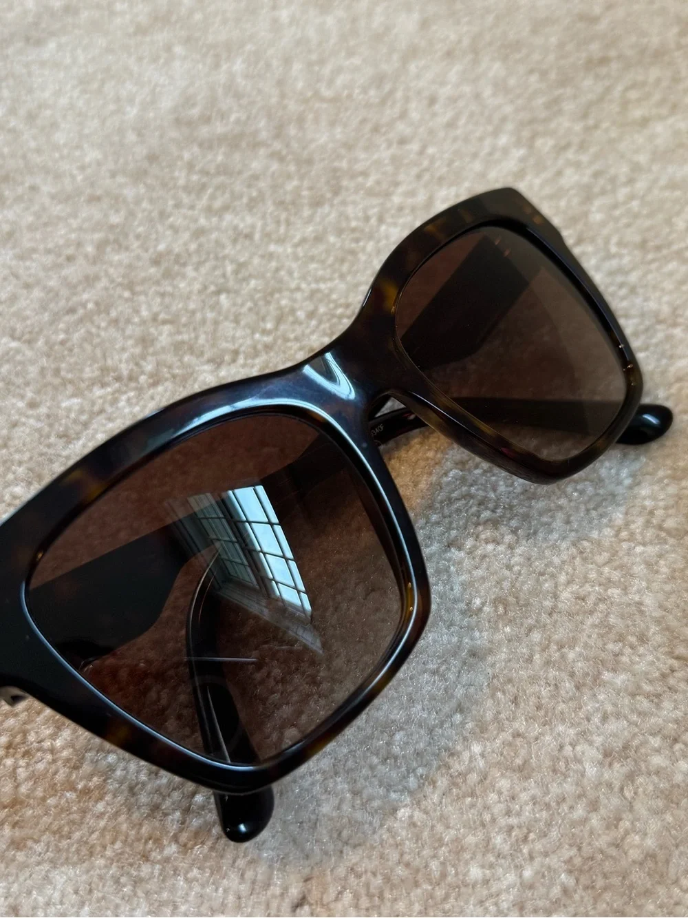 Dolce & Gabbana Havana tortoise sunglasses with Gold Logo